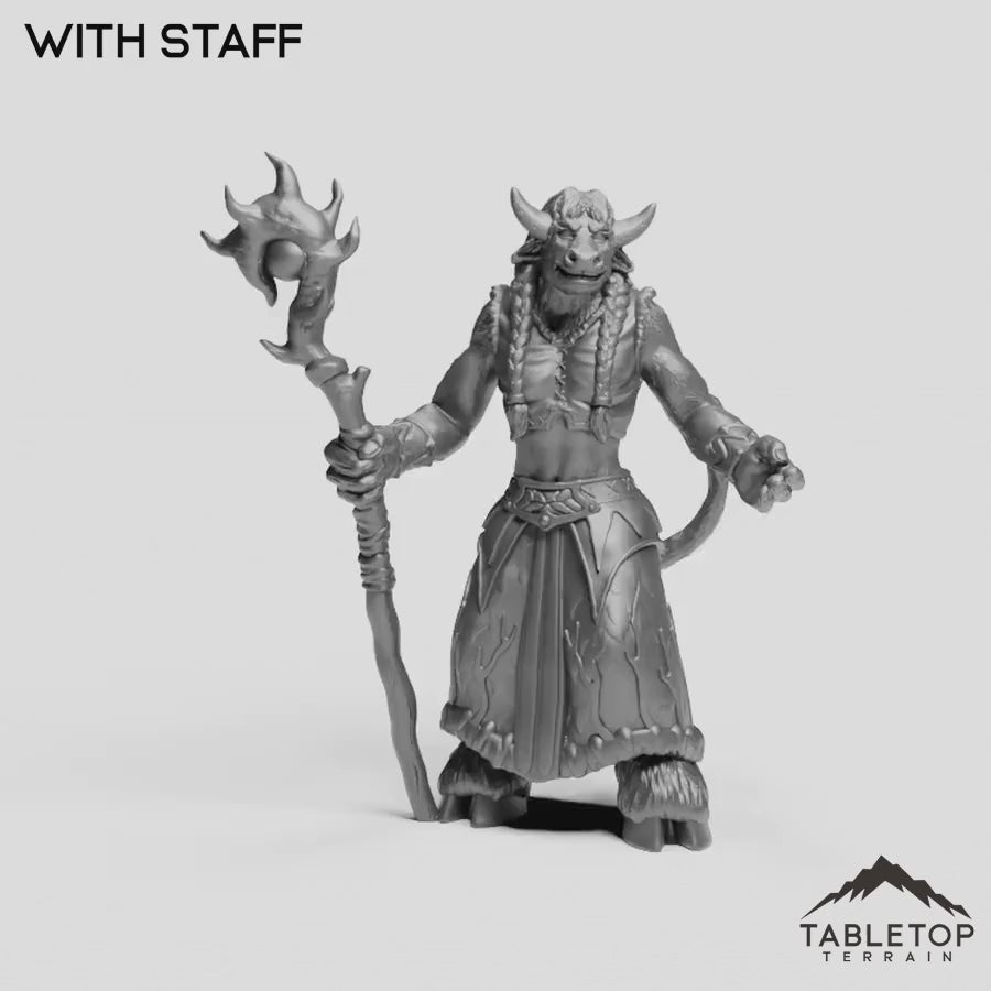 With Staff