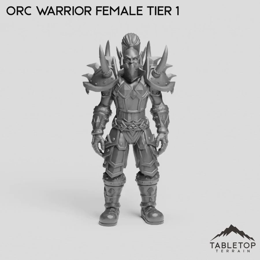 Orc Warrior Female Tier 1