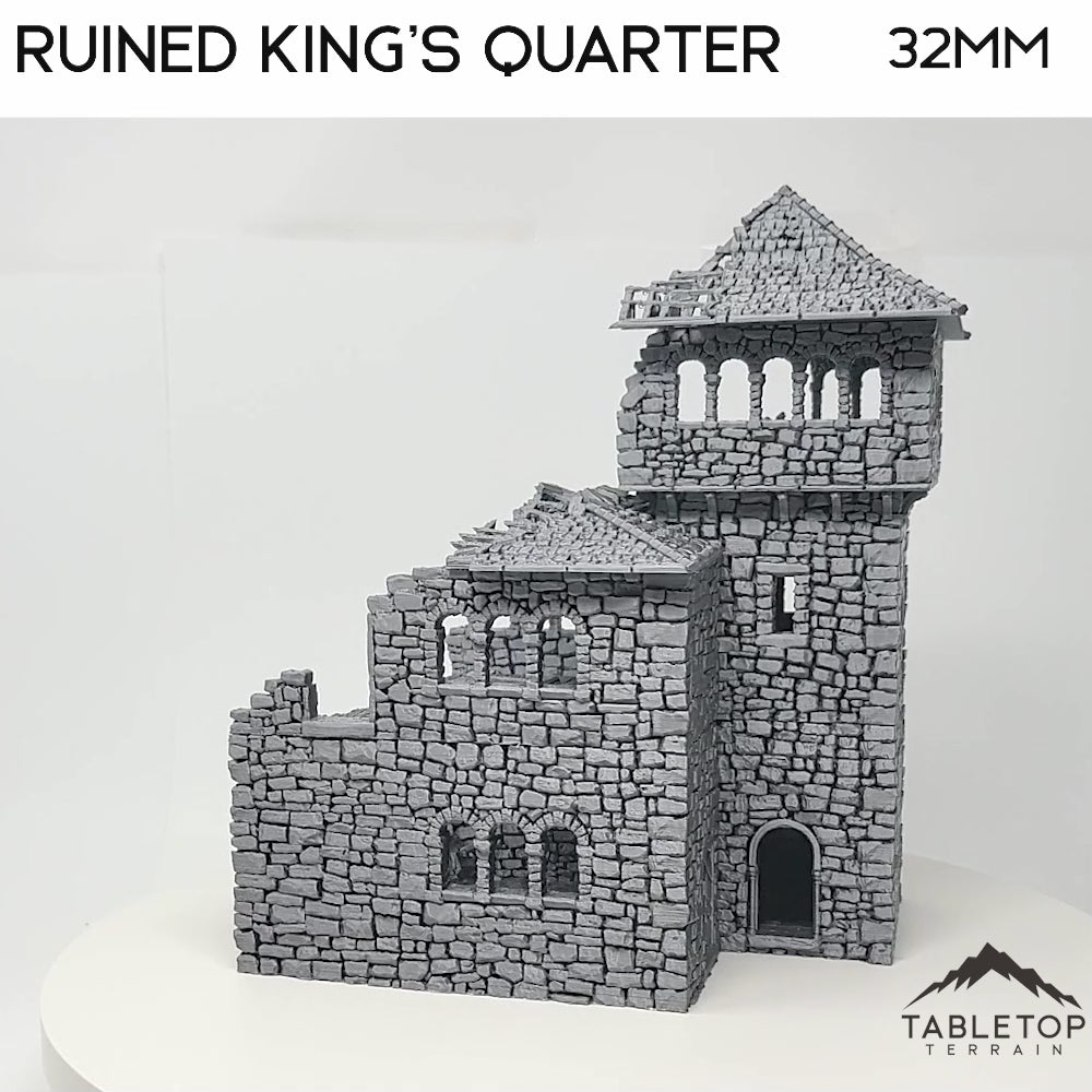 Ruined King's Quarters - Country & King - Fantasy Historical Ruins