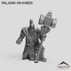 Paladin on Knees