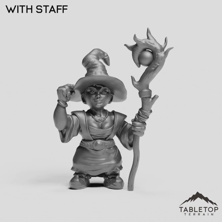 With Staff