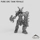Pure Orc Tank Female