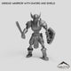 Undead Warrior with Sword and Shield