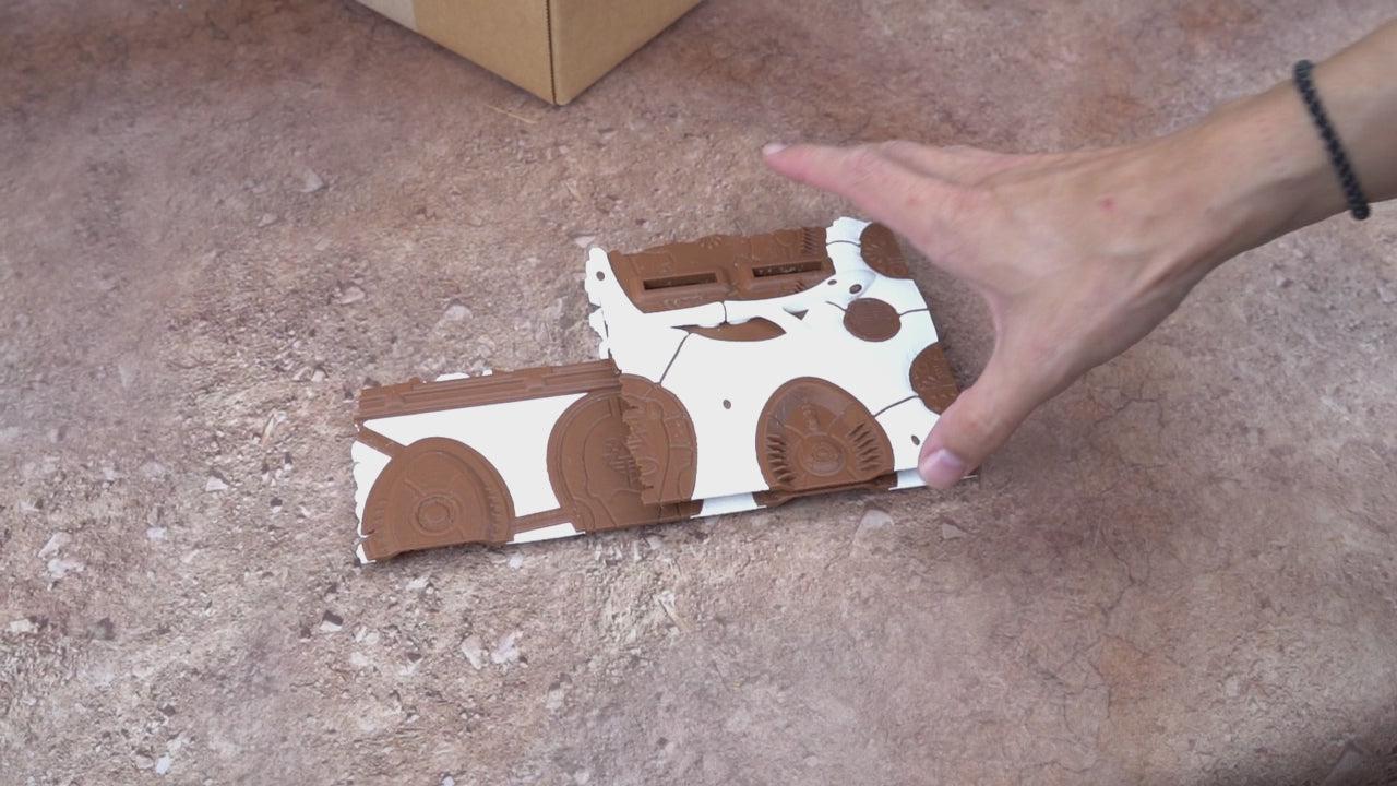 Foldable Multicolor WTC Compatible Terrain – Tabletop Terrain