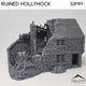 Ruined Hollyhock Cottage - Country & King - Fantasy Historical Ruins