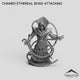 Chained Ethereal Boss Attacking