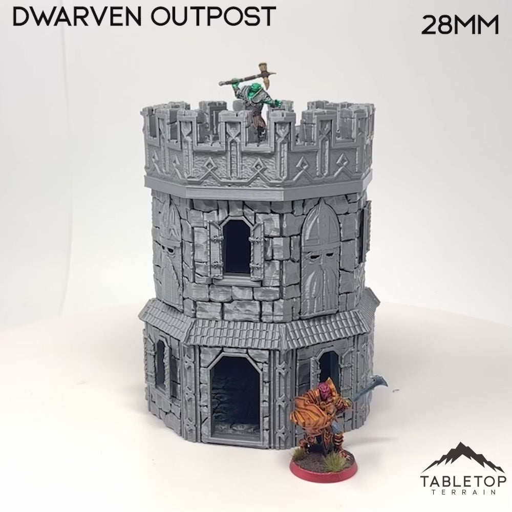 Dwarven Outpost - Fantasy Building