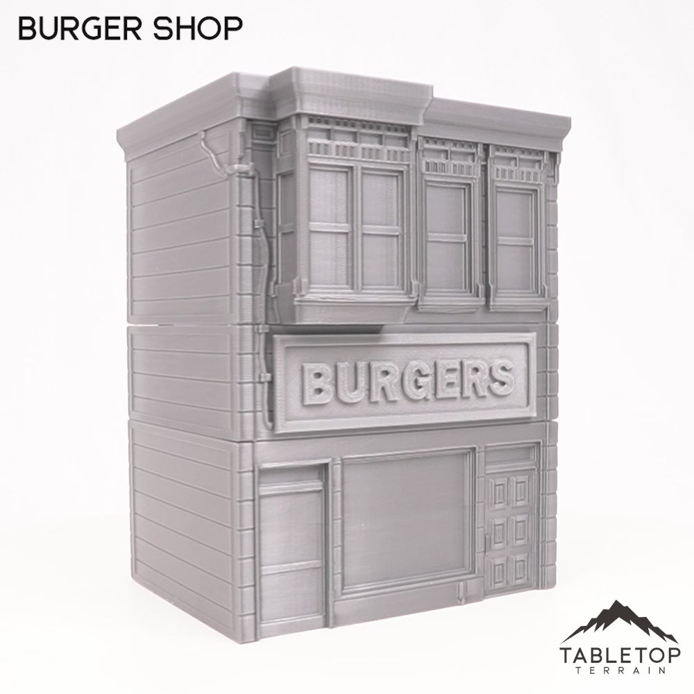 Burger-Restaurant – Marvel Crisis Protocol-Gebäude