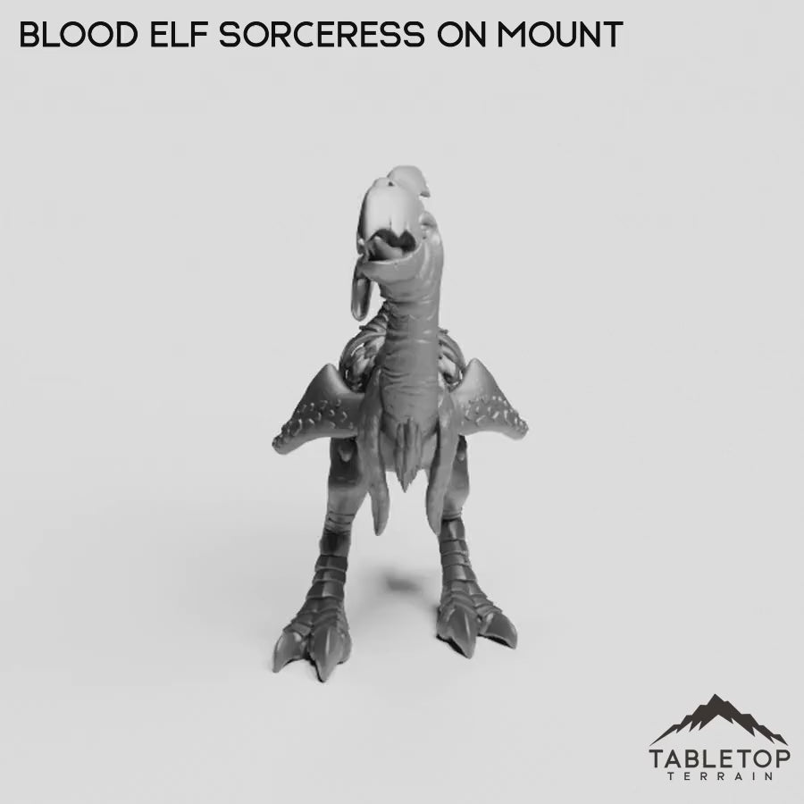Blood Elf Sorceress on Mount