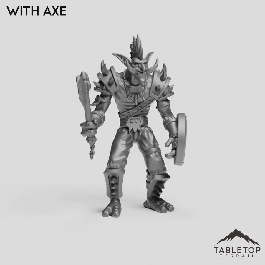 With Axe