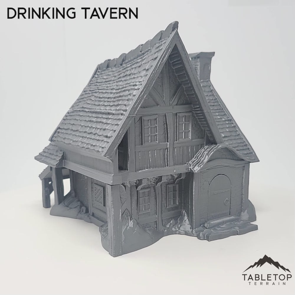 Drinking Tavern - Town of Grexdale - Fantasy Building