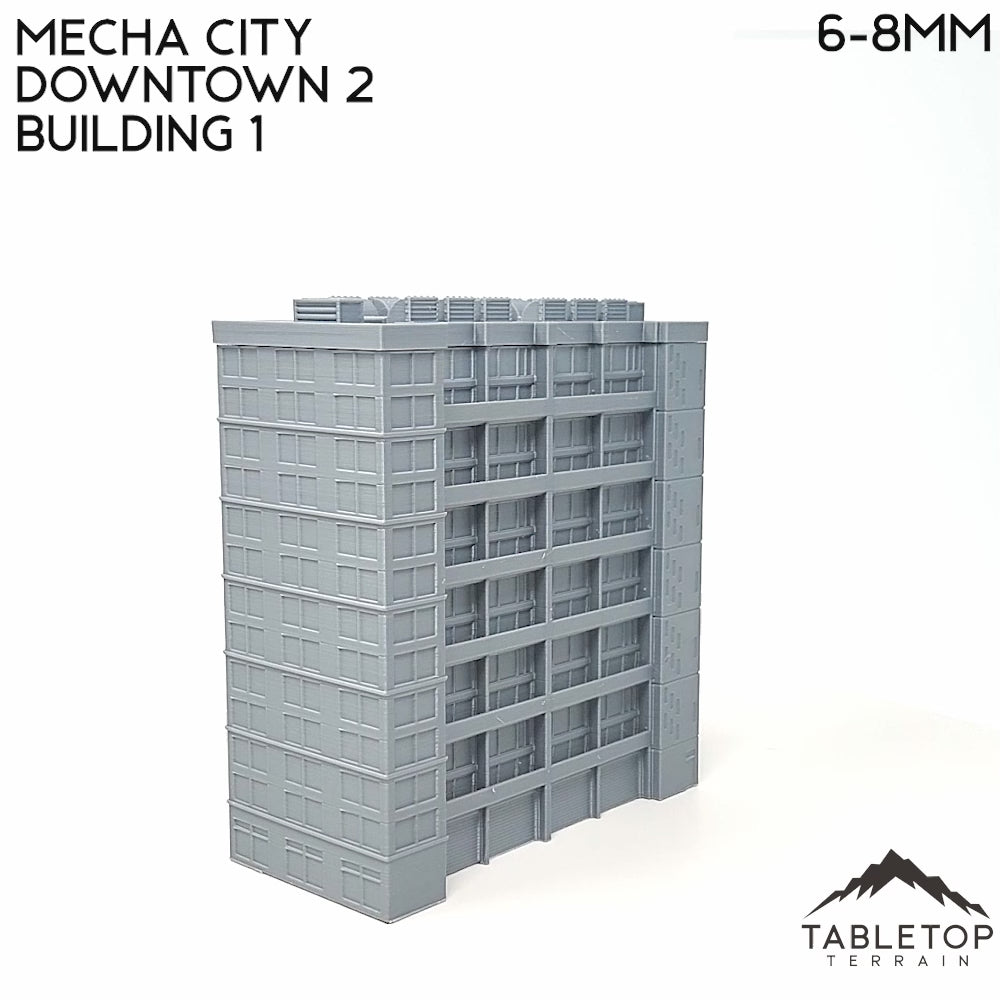 Edificios del centro de Mecha City - Paquete 2
