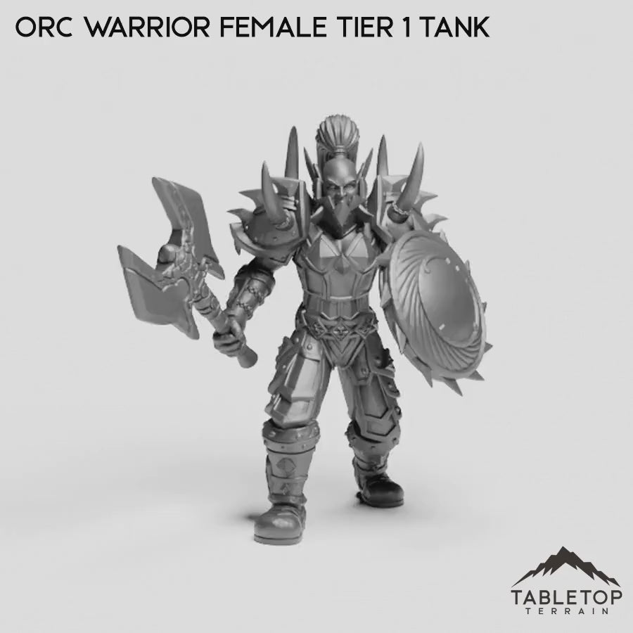 Orc Warrior Female Tier 1 Tank