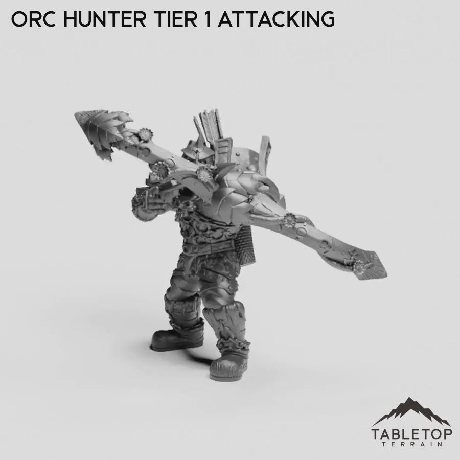 Orc Hunter Tier 1 Attacking