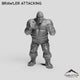 Brawler Attacking