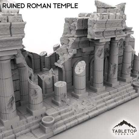 Tabletop Terrain Ruins Ruined Roman Temple