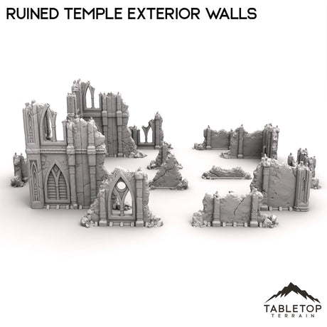 Ruined Temple Exterior Walls