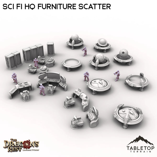 Sci Fi HQ Furniture Scatter