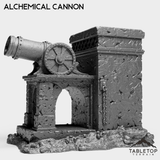 Tabletop Terrain Miniature Alchemical Cannon