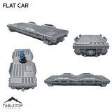 Tabletop Terrain 40mm / Car - Flatcar Repulsor Land Train