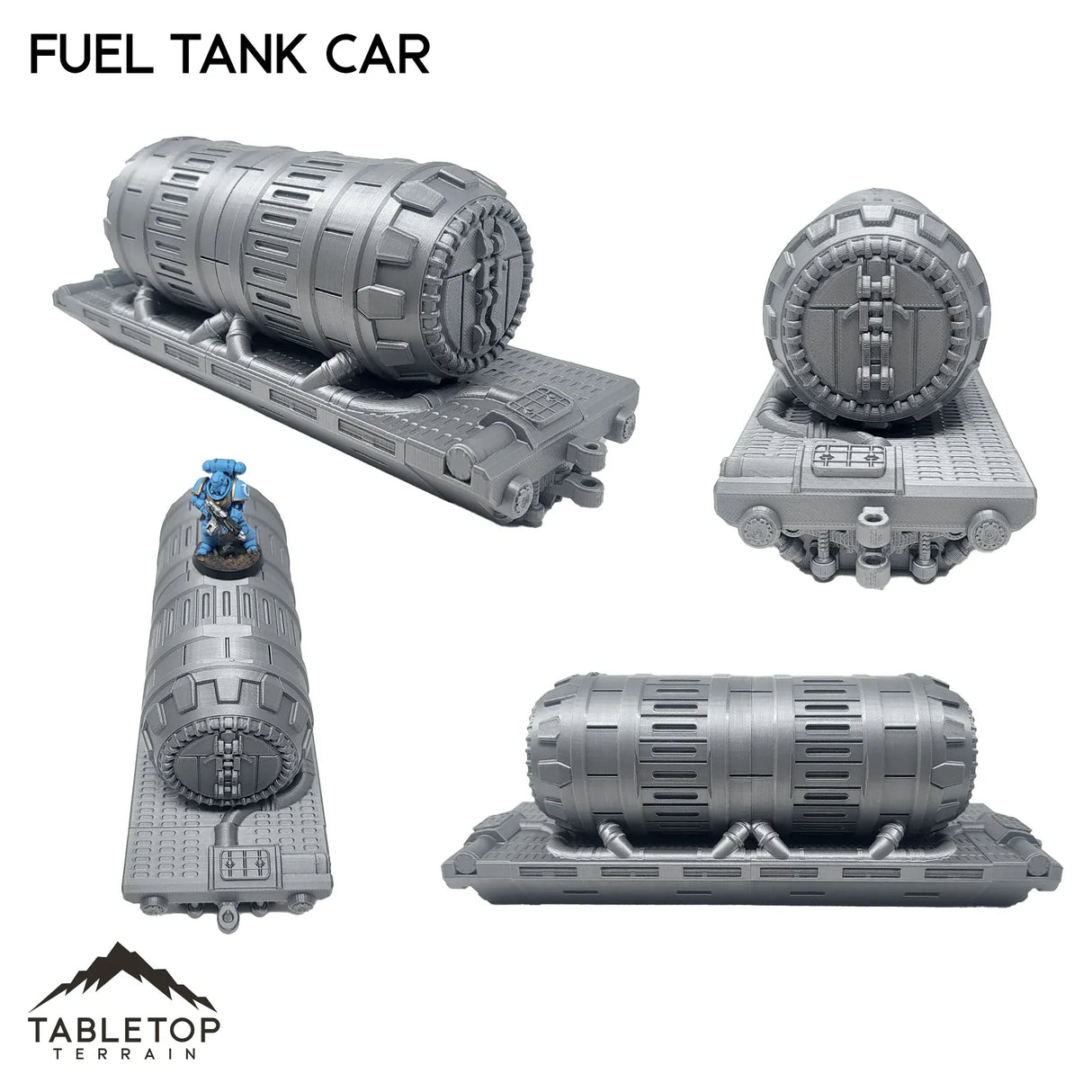 Tabletop Terrain 40mm / Car - Fuel Tank Car Repulsor Land Train