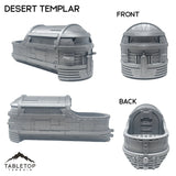 Tabletop Terrain 40mm / Engine - Desert Templar Repulsor Land Train