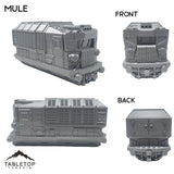 Tabletop Terrain 40mm / Engine - Mule Repulsor Land Train
