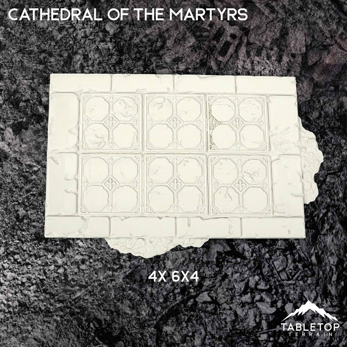 Tabletop Terrain Accessory 11e Cathedral of the Martyrs Template Set