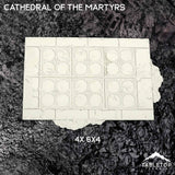 Tabletop Terrain Accessory 11e Cathedral of the Martyrs Template Set