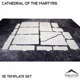 Tabletop Terrain Accessory 11e Cathedral of the Martyrs Template Set