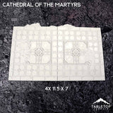 Tabletop Terrain Accessory 11e Cathedral of the Martyrs Template Set