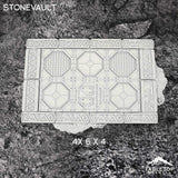 Tabletop Terrain Accessory 11e Stonevault Template Set