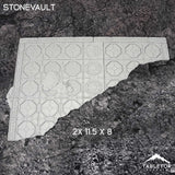 Tabletop Terrain Accessory 11e Stonevault Template Set