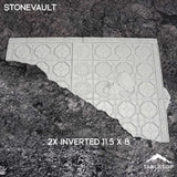 Tabletop Terrain Accessory 11e Stonevault Template Set