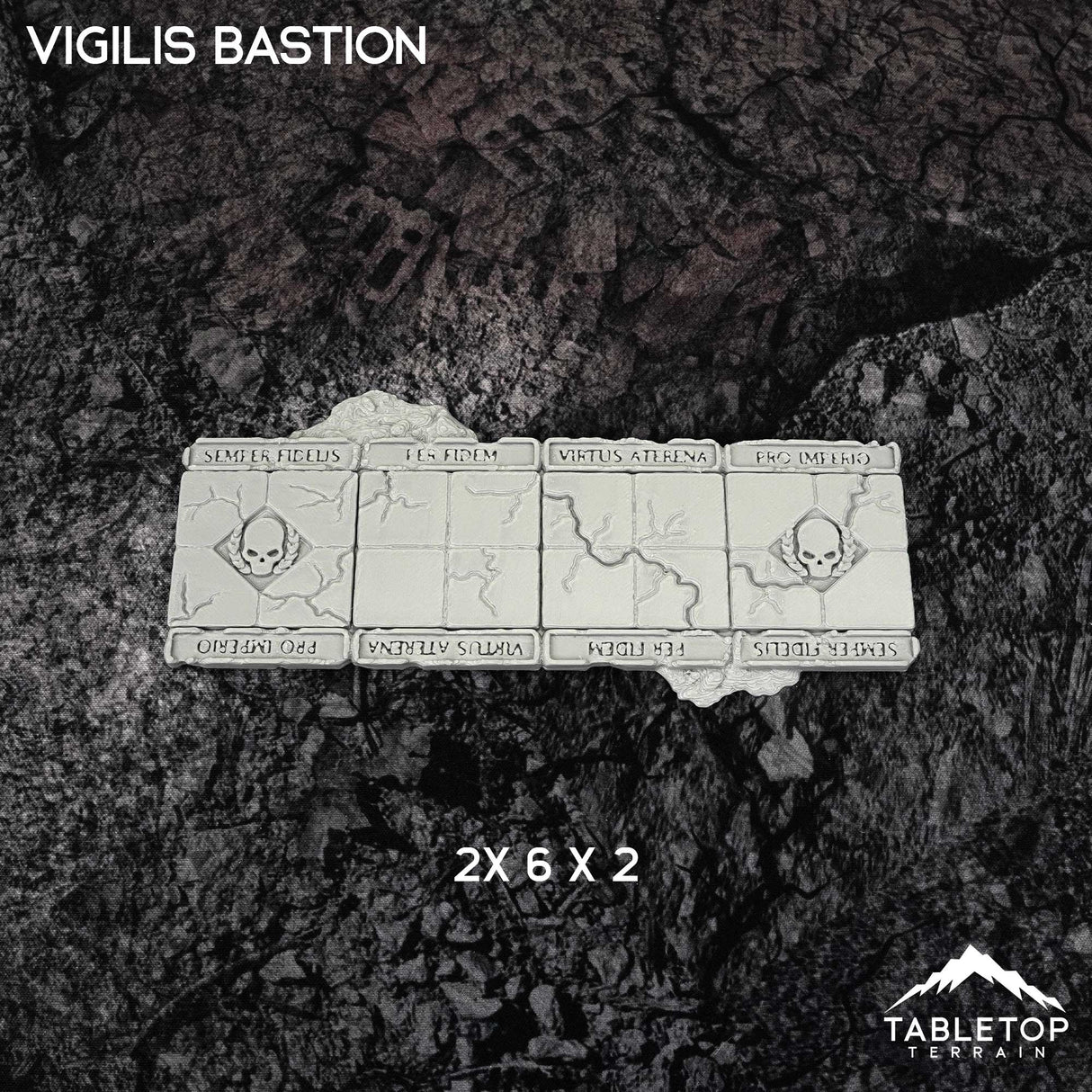 Tabletop Terrain Accessory 11e Vigilis Bastion Template Set