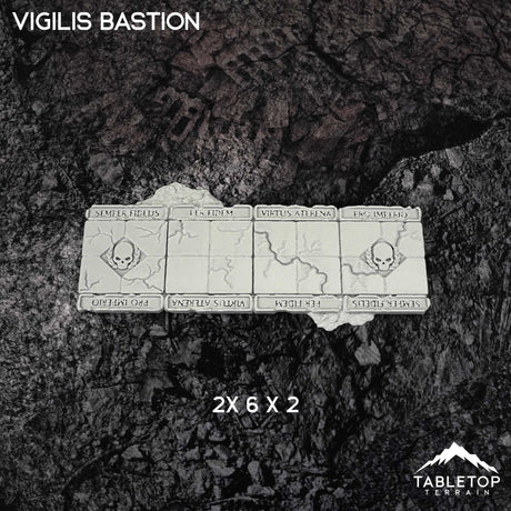 Tabletop Terrain Accessory 11e Vigilis Bastion Template Set