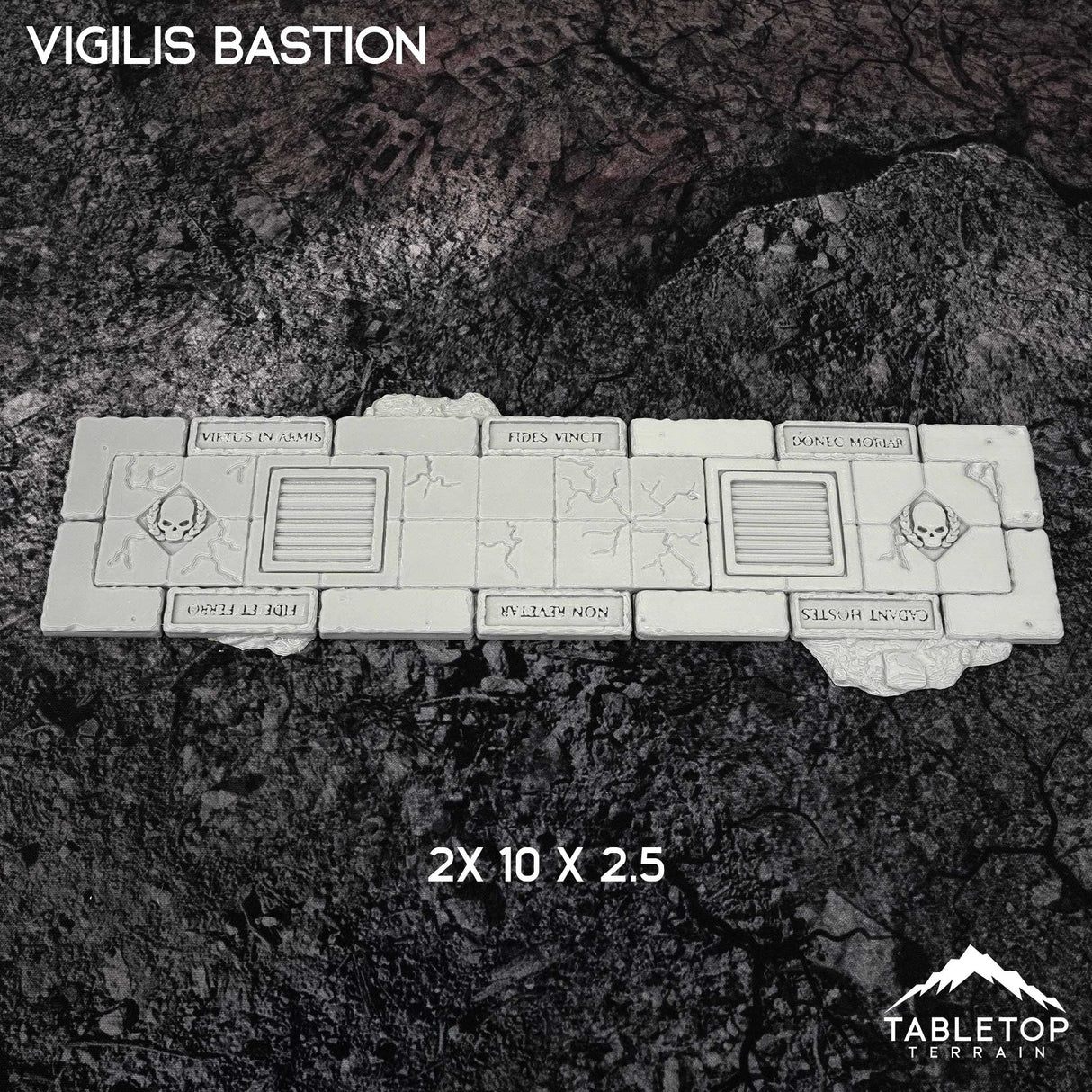 Tabletop Terrain Accessory 11e Vigilis Bastion Template Set