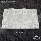 Tabletop Terrain Accessory 11e Vigilis Bastion Template Set