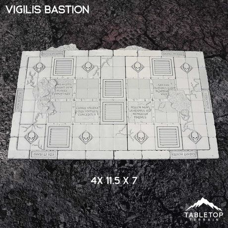Tabletop Terrain Accessory 11e Vigilis Bastion Template Set