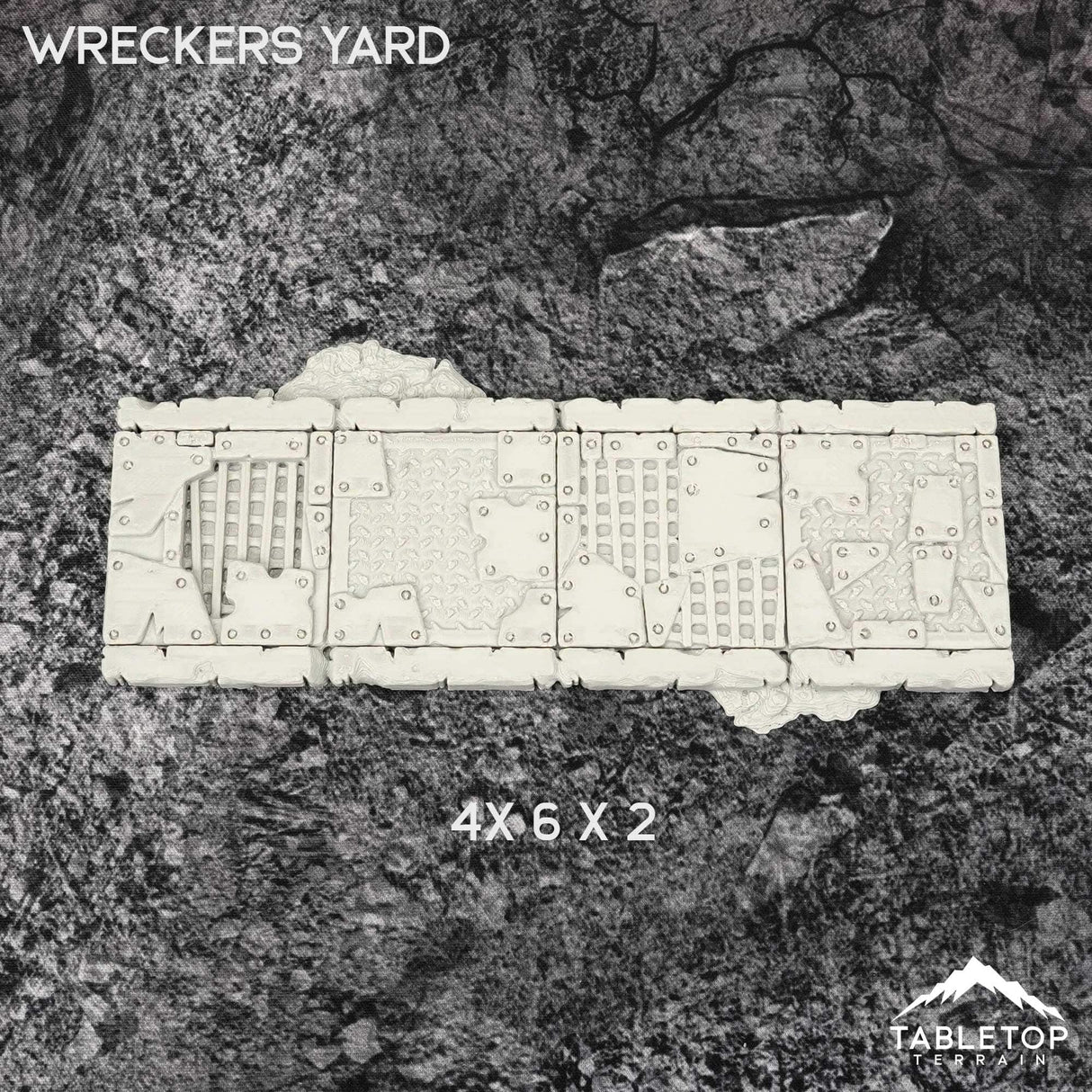 Tabletop Terrain Accessory 11e Wreckers Yard Template Set