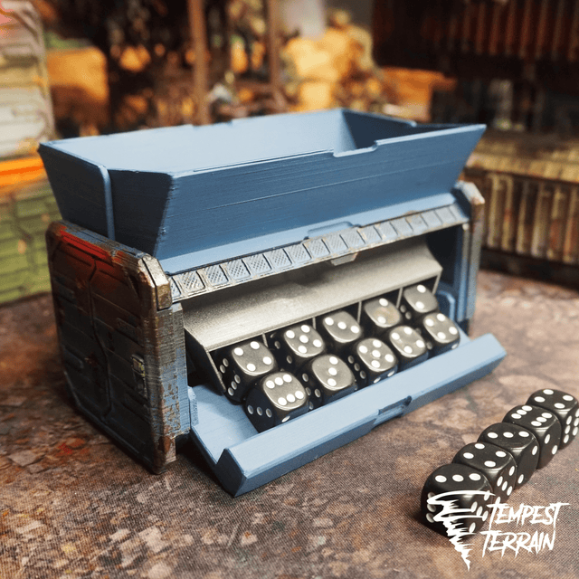 Tabletop Terrain Accessory 12mm Rapid Fire Dicebox