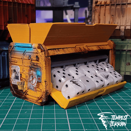 Tabletop Terrain Accessory 16mm Rapid Fire Dicebox