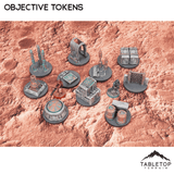 Tabletop Terrain Accessory 2-Inch Objective Tokens Compatible with Star Wars Legion