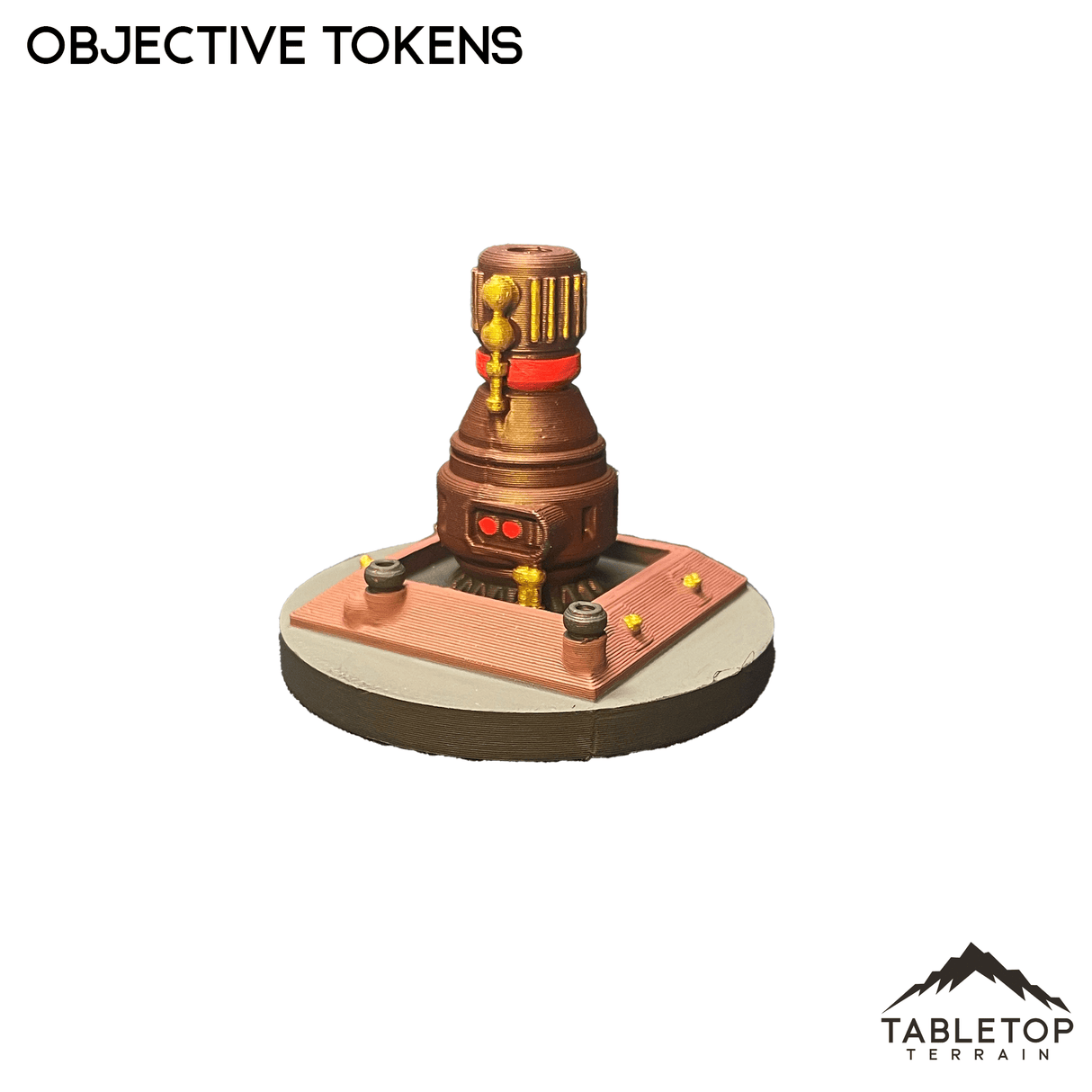 Tabletop Terrain Accessory 2-Inch Objective Tokens Compatible with Star Wars Legion