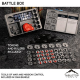Tabletop Terrain Accessory Battle Box - 40k Compatible Component Organizer