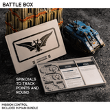 Tabletop Terrain Accessory Battle Box - 40k Compatible Component Organizer