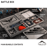 Tabletop Terrain Accessory Battle Box - 40k Compatible Component Organizer