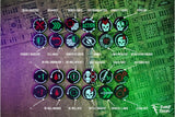 Tabletop Terrain Accessory Command Token Set - For 11th Edition