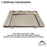 Tabletop Terrain Accessory Cyberpunk Card and Token Dashboard