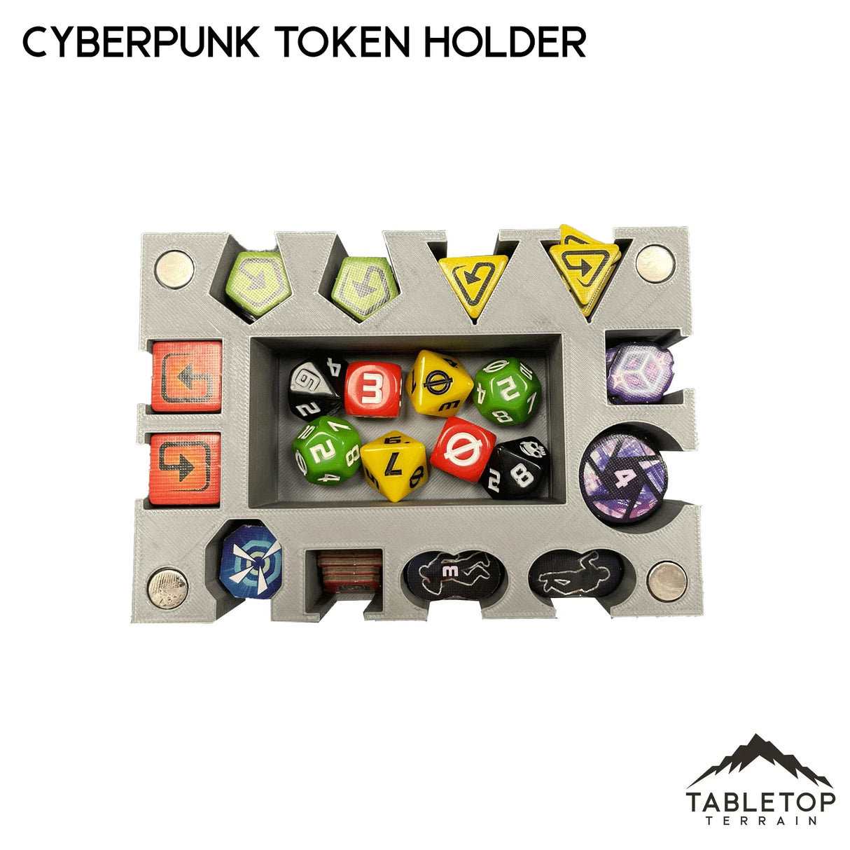 Tabletop Terrain Accessory Cyberpunk Component Organizers